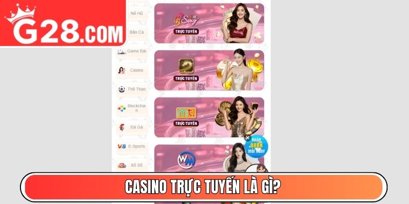Casino trực tuyến là gì?